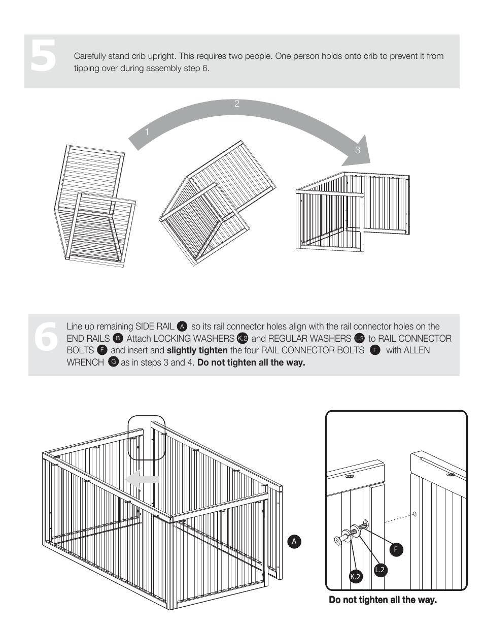 Land of Nod OSLO CRIB User Manual | Page 5 / 11