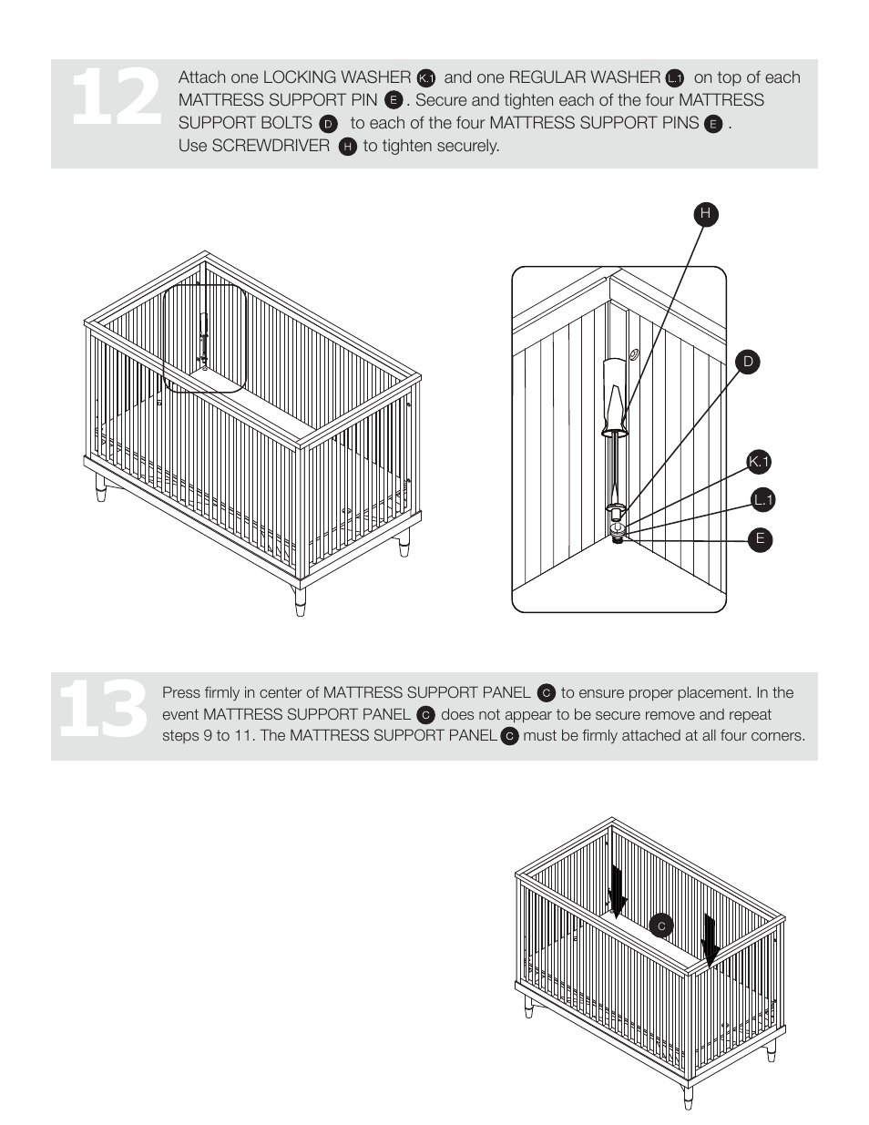 Land of Nod OSLO CRIB User Manual | Page 9 / 11