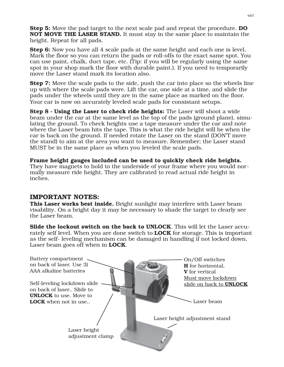 Longacre 72976 Laser Leveling System User Manual | Page 2 / 3