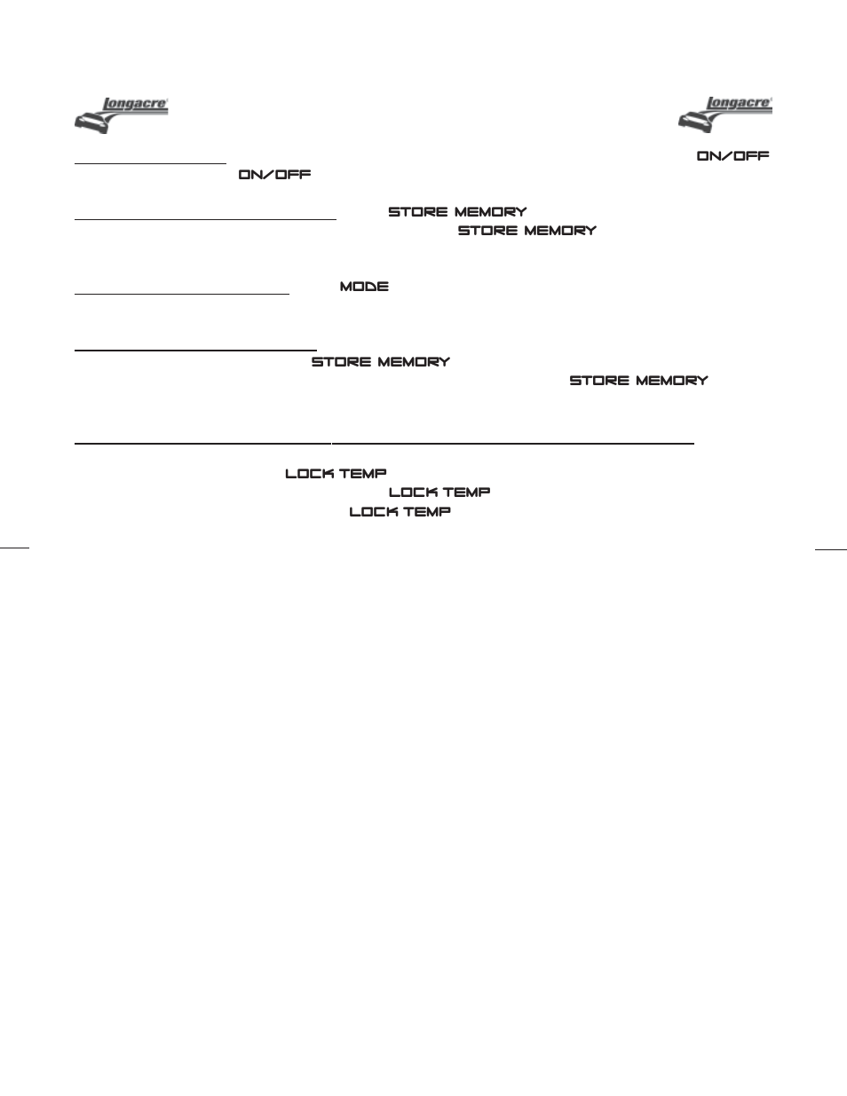 Quickstart instructions | Longacre 50370 Temperature Compensated Tire Pressure Gauge User Manual | Page 3 / 3