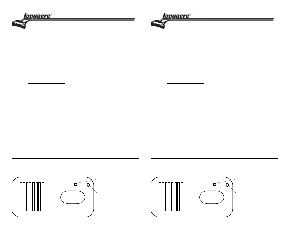 Longacre 686 Series Pit Impact Gun - Quick Start User Manual | 2 pages