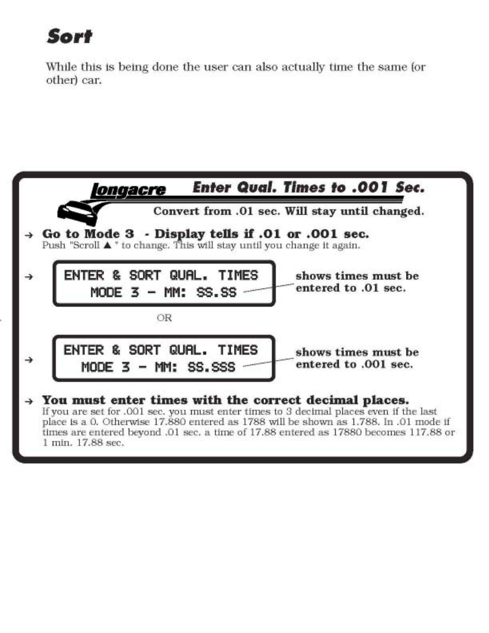 Longacre 2210 ComputerWatch User Manual | Page 4 / 4