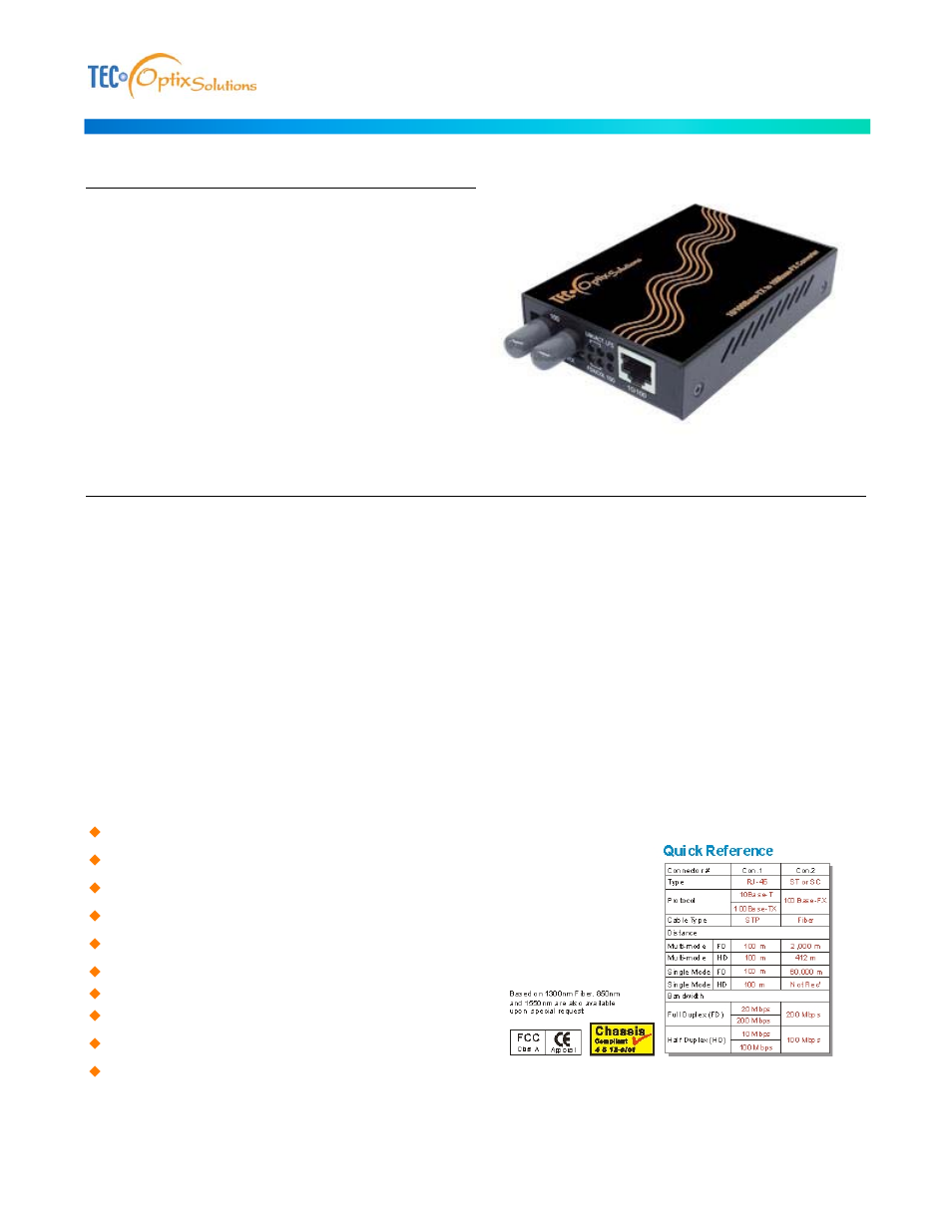 Lynn Electronics MC-100SC-MM User Manual | 3 pages