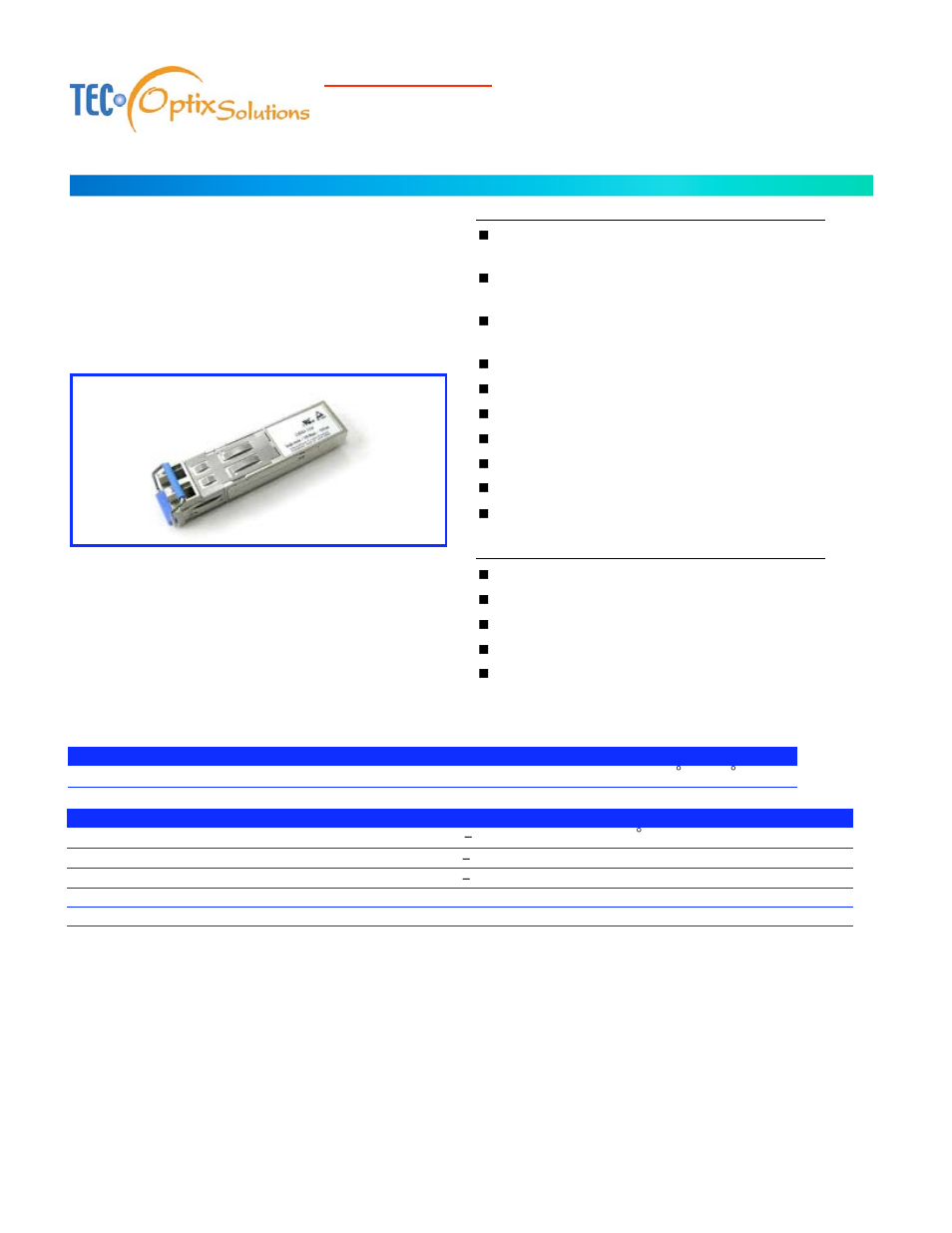 Lynn Electronics MC-SFP-MM-550M User Manual | 10 pages