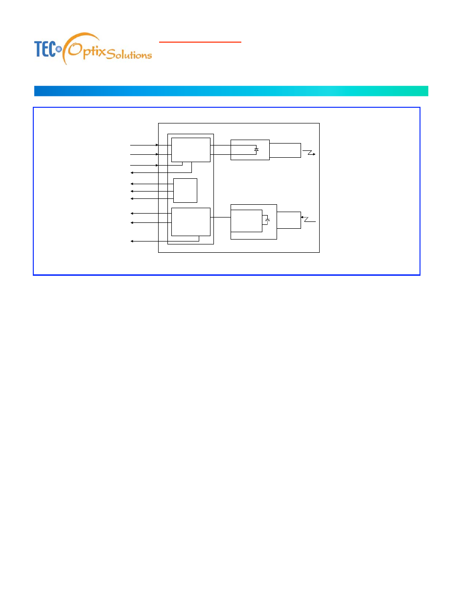 Block diagram of transceiver | Lynn Electronics MC-SFP-MM-550M User Manual | Page 4 / 10