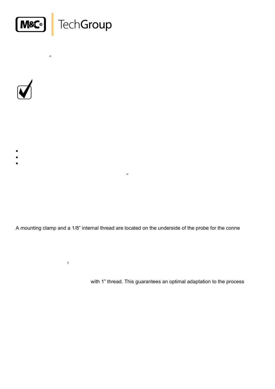 Description, Probe design | M&C TechGroup SP10 Operator's manual User Manual | Page 8 / 14