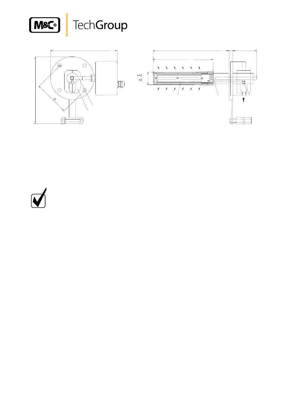 Receipt of goods, Figure 1, Dimensions sp10-h | 11 receipt of goods | M&C TechGroup SP10 Operator's manual User Manual | Page 9 / 14