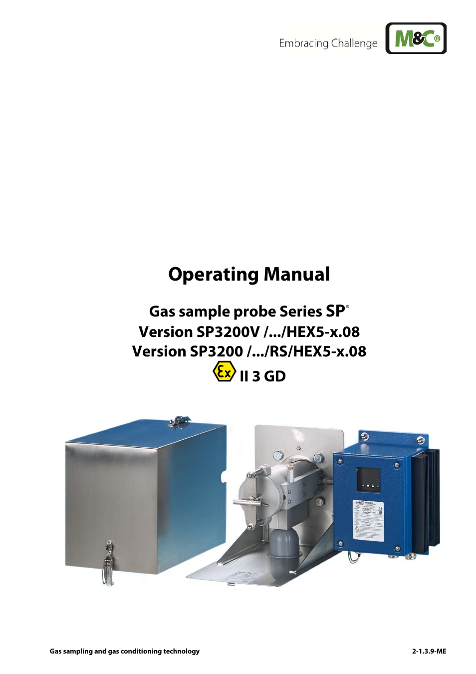 M&C TechGroup SP3200 Operator's manual User Manual | 28 pages