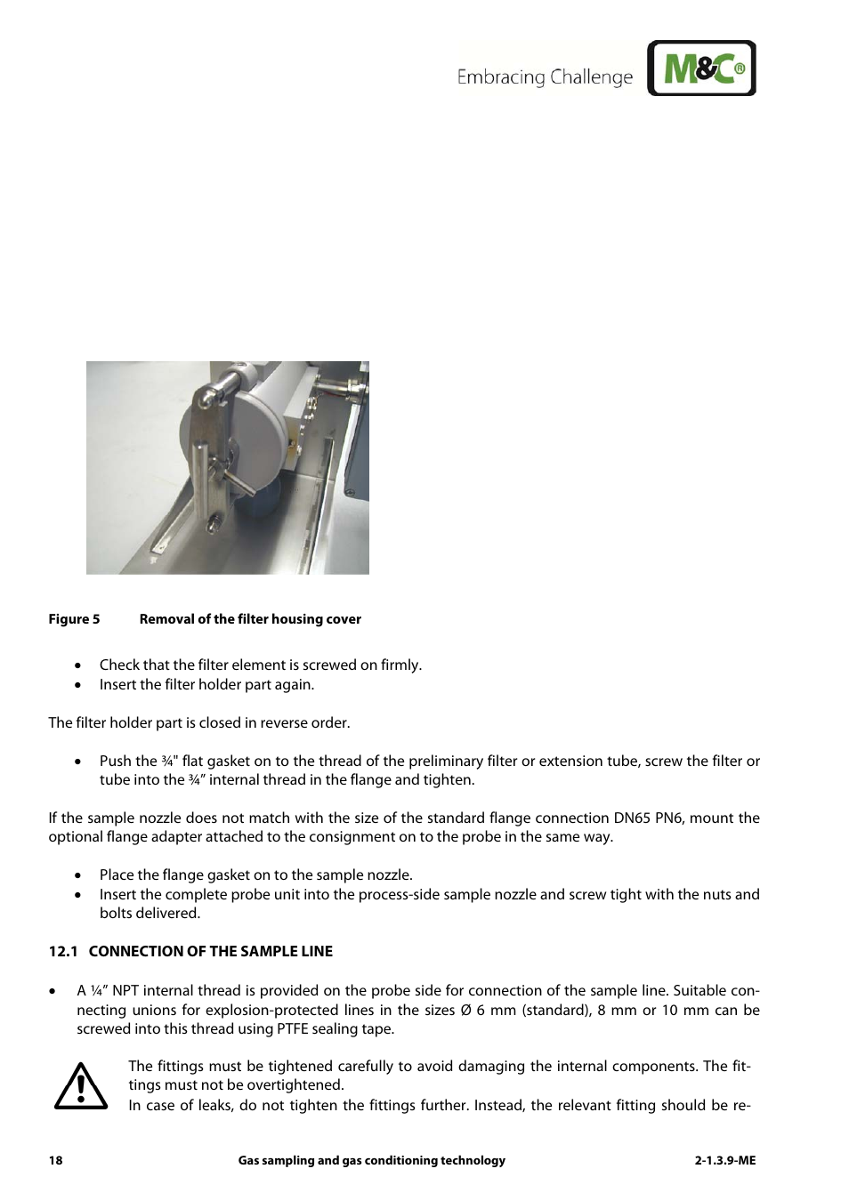 M&C TechGroup SP3200 Operator's manual User Manual | Page 18 / 28