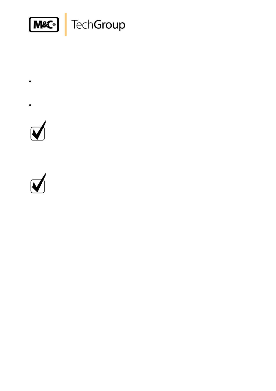 Receipt of goods and storage, Installation instructions | M&C TechGroup PSS-10_1 Operator's manual User Manual | Page 11 / 23