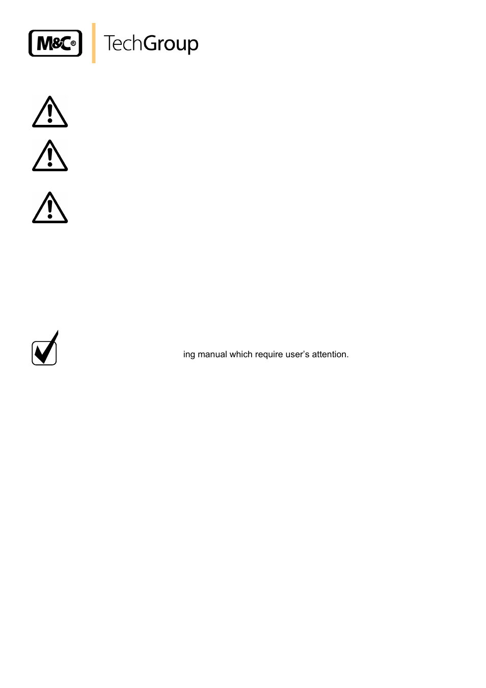 Used terms and signal indications | M&C TechGroup PSS-10_1 Operator's manual User Manual | Page 6 / 23