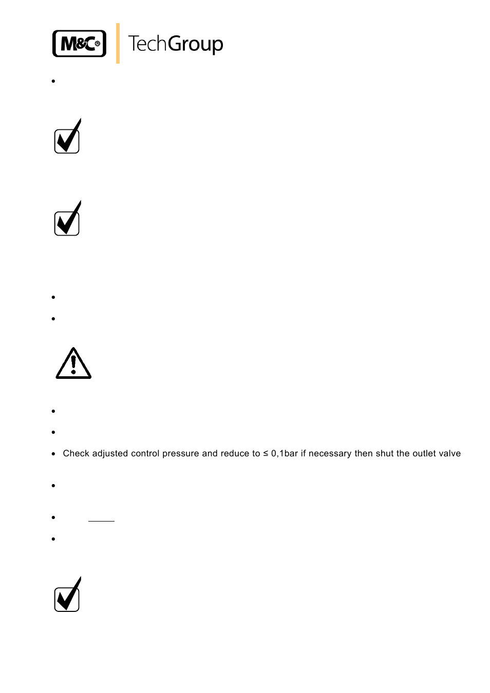 Span calibration | M&C TechGroup PMA 50 EEX Operator's manual User Manual | Page 23 / 48