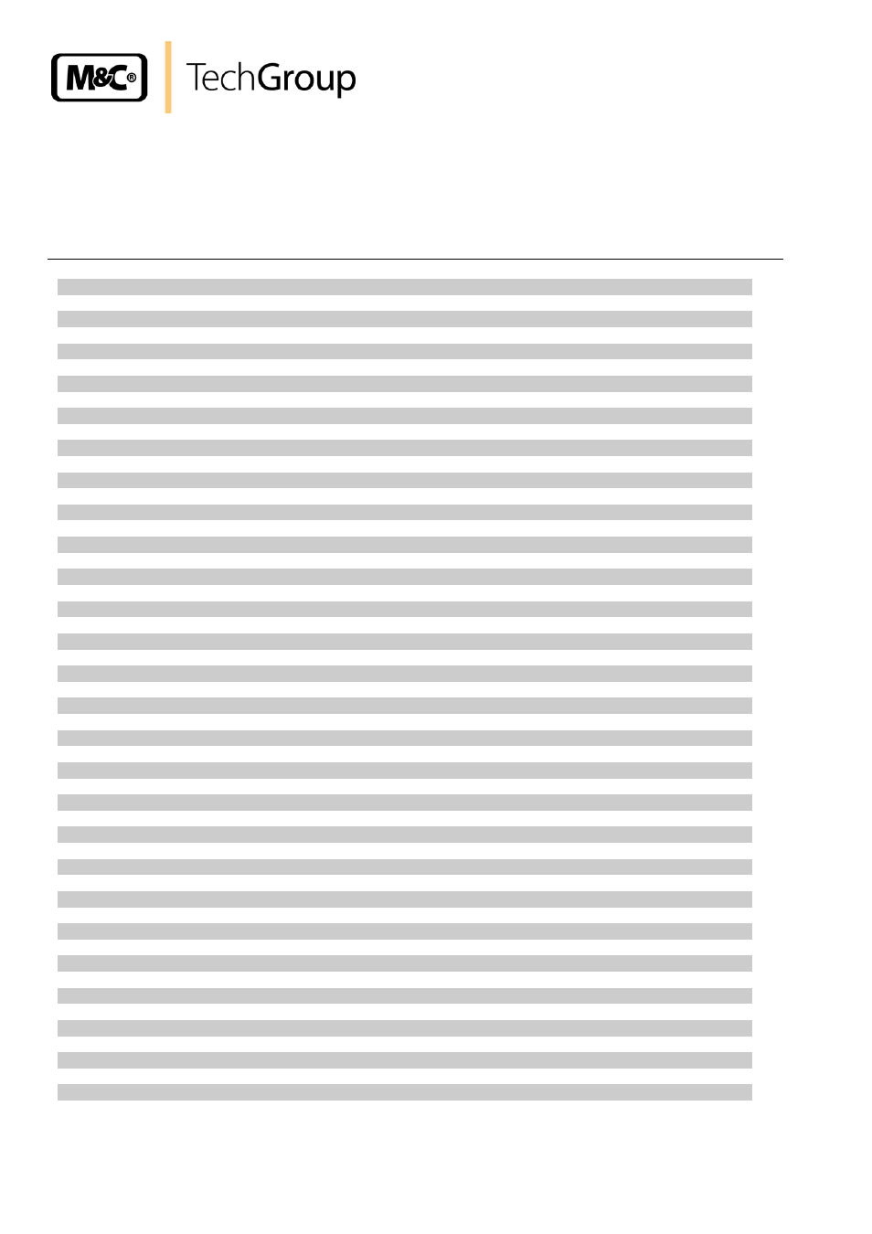 Cross sensitivities | M&C TechGroup PMA 50 EEX Operator's manual User Manual | Page 26 / 48