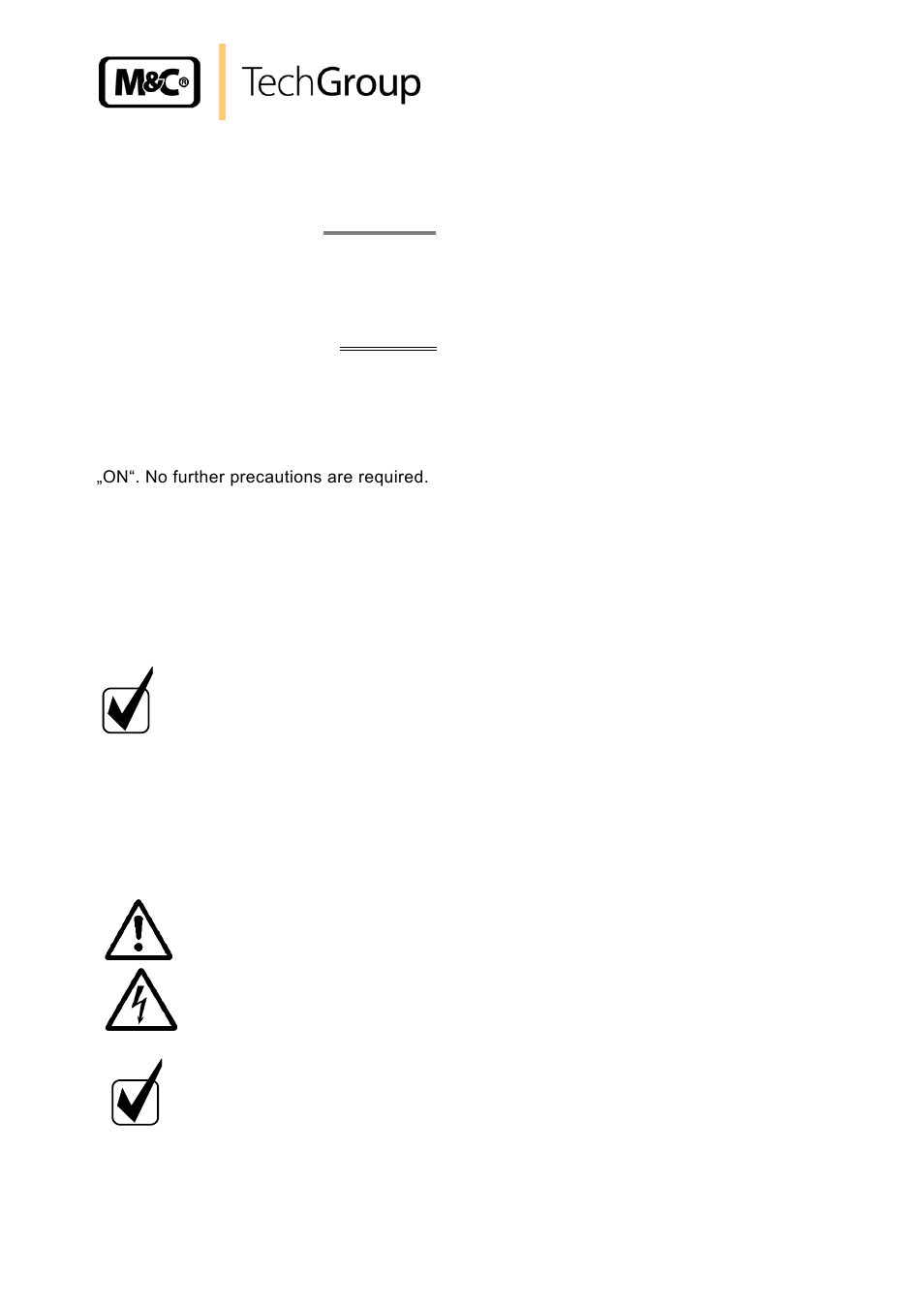 Closing down, Storage and transport, Maintenance | M&C TechGroup PMA 50 EEX Operator's manual User Manual | Page 29 / 48