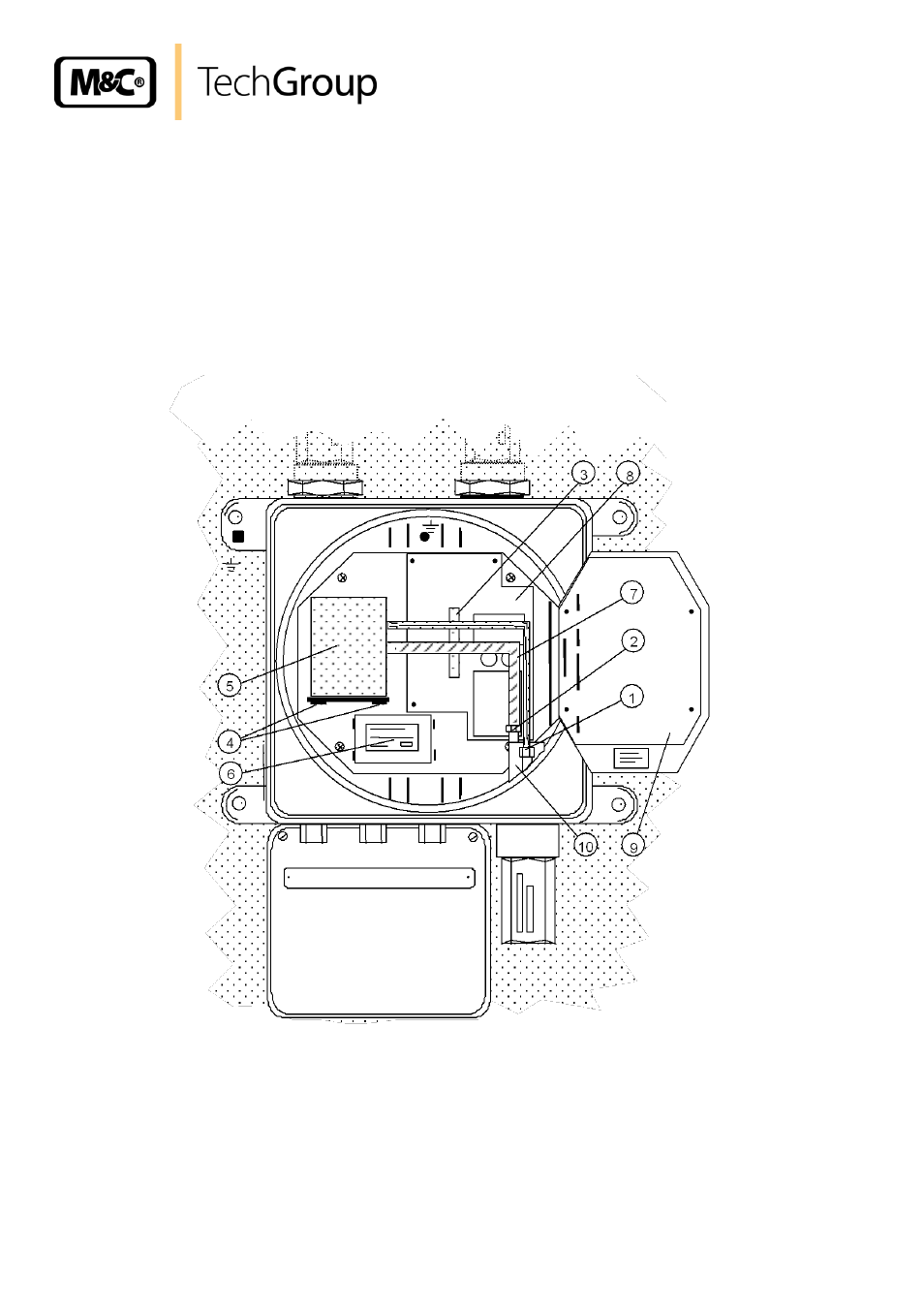 Removal of the measuring cell, Figure 6 | M&C TechGroup PMA 50 EEX Operator's manual User Manual | Page 30 / 48