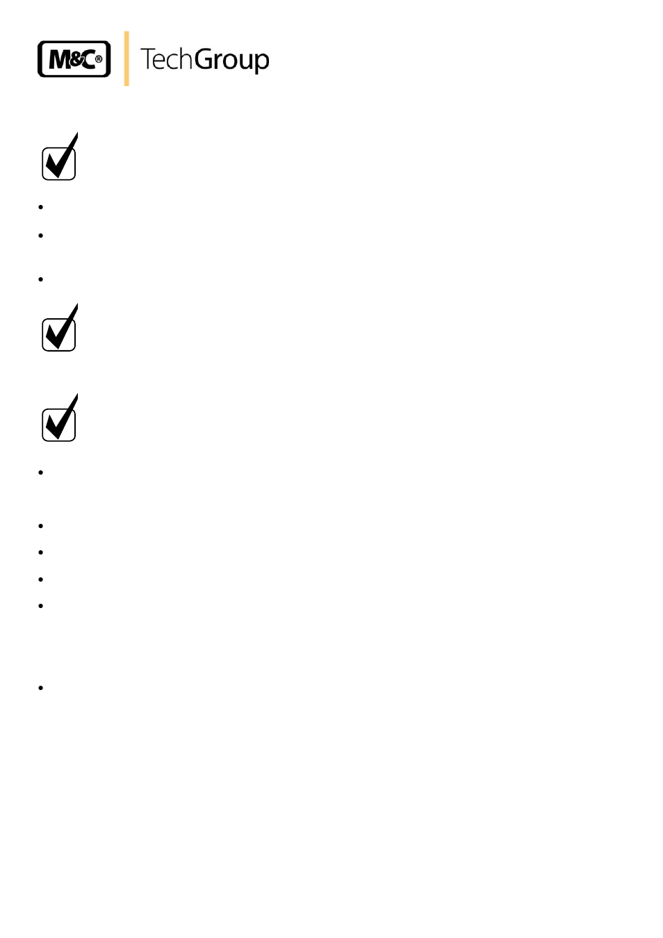 M&C TechGroup MP30 Operator's manual User Manual | Page 12 / 18