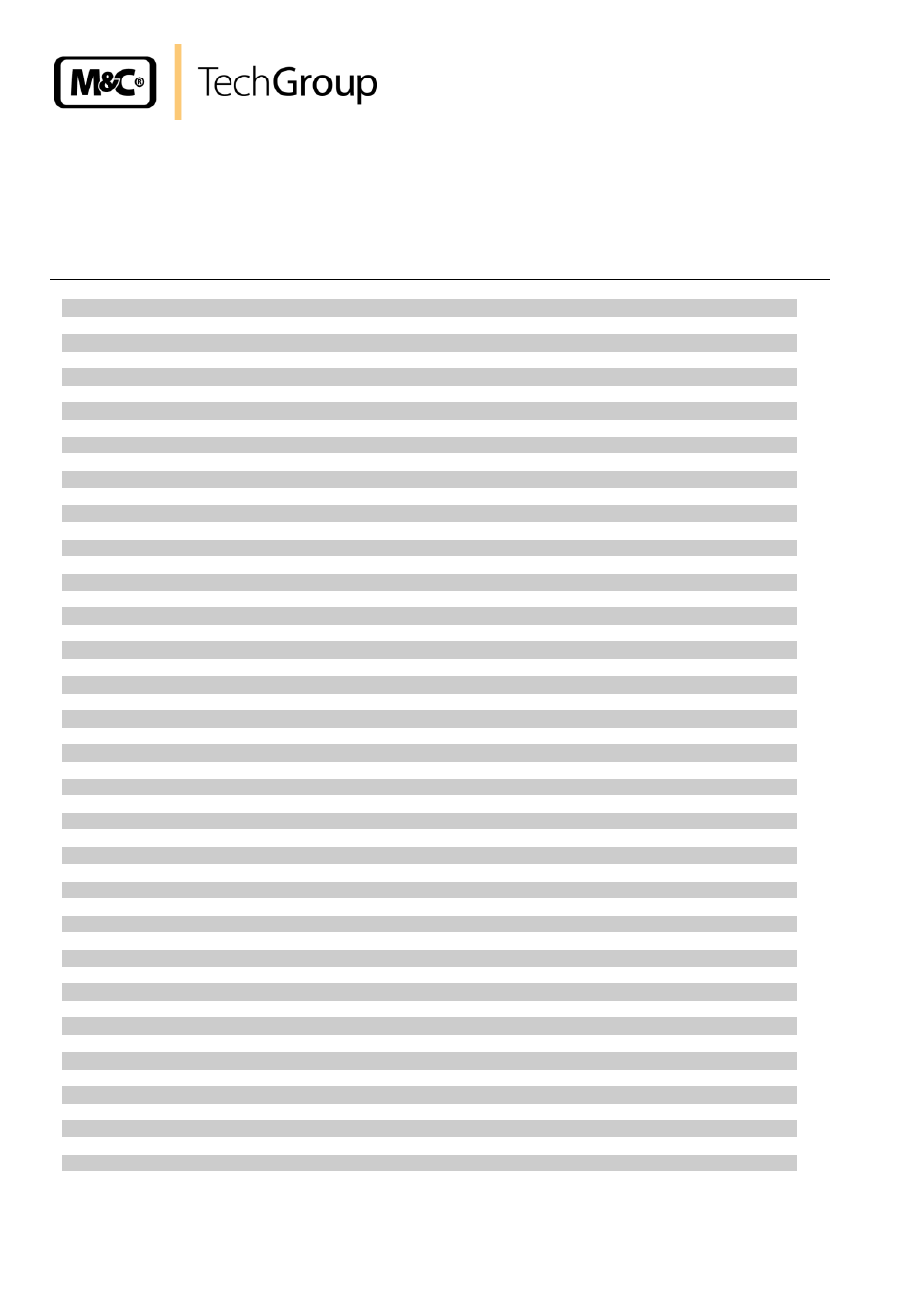 Cross sensitivities | M&C TechGroup PMA 10S Operator's manual User Manual | Page 20 / 27