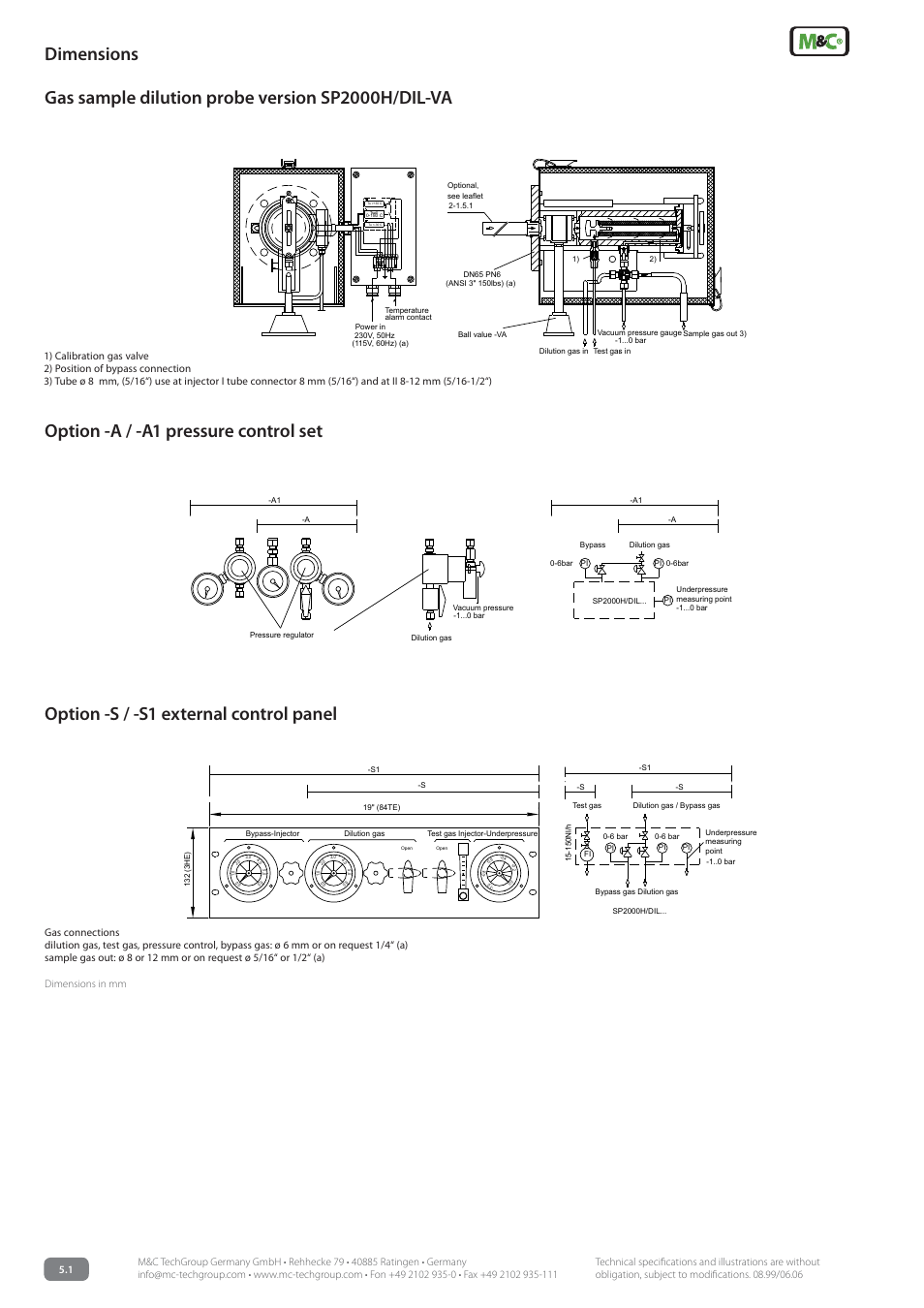 M&C TechGroup SP2000H320_DIL... Data sheet User Manual | Page 2 / 3