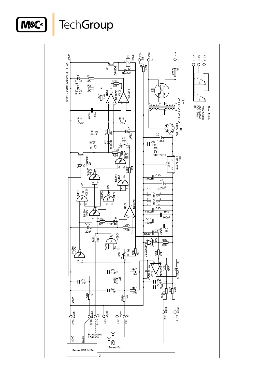 Figure 6 | M&C TechGroup FA-1_2_3,bi Operator's manual User Manual | Page 20 / 24