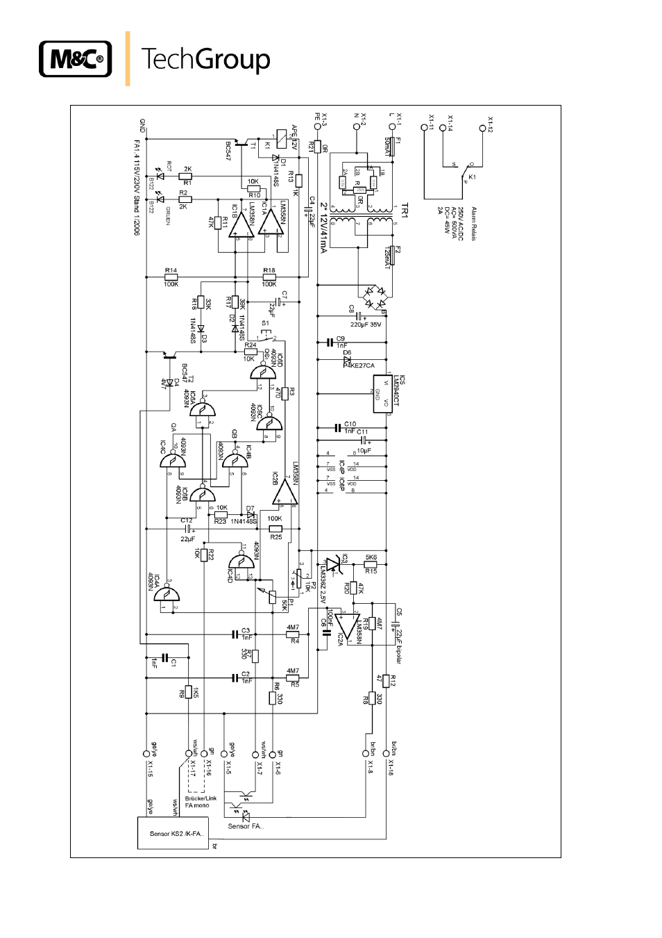 Figure 8 | M&C TechGroup FA-1_2_3,bi Operator's manual User Manual | Page 22 / 24