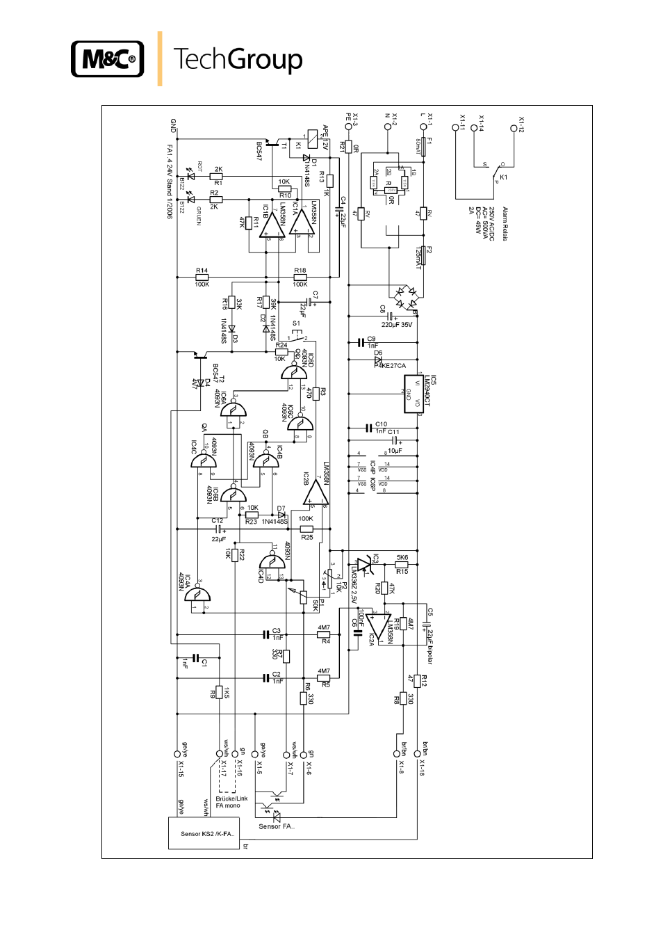 Figure 9 | M&C TechGroup FA-1_2_3,bi Operator's manual User Manual | Page 23 / 24