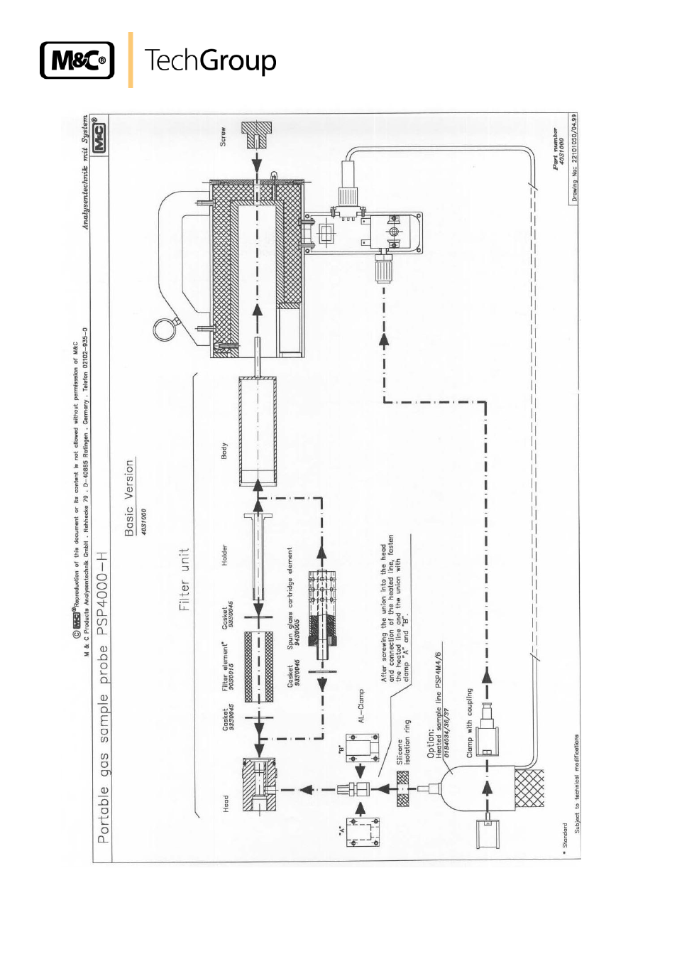 Figure 6 | M&C TechGroup PSP4000-H_C_T Operator's manual User Manual | Page 22 / 24