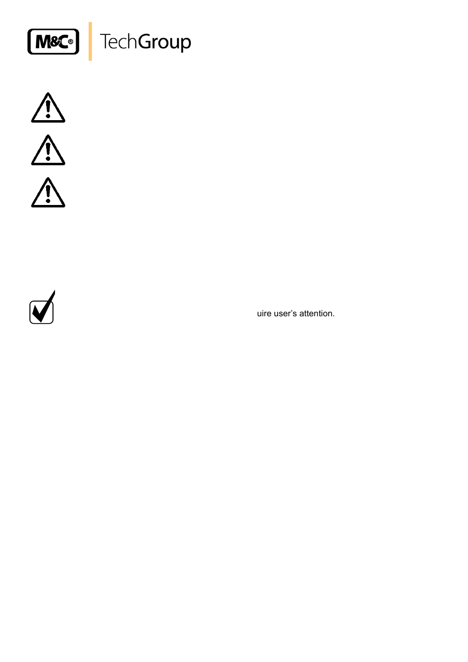 Used terms and signal indications | M&C TechGroup PSP4000-H_C_T Operator's manual User Manual | Page 6 / 24