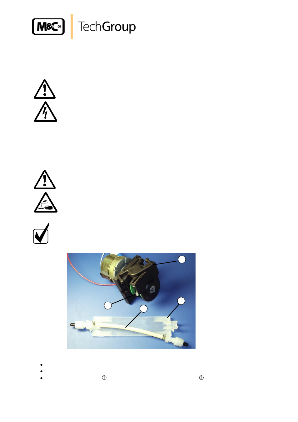 Change of the pump tube, Figure 8 | M&C TechGroup VC-2-SL Operator's manual User Manual | Page 15 / 18