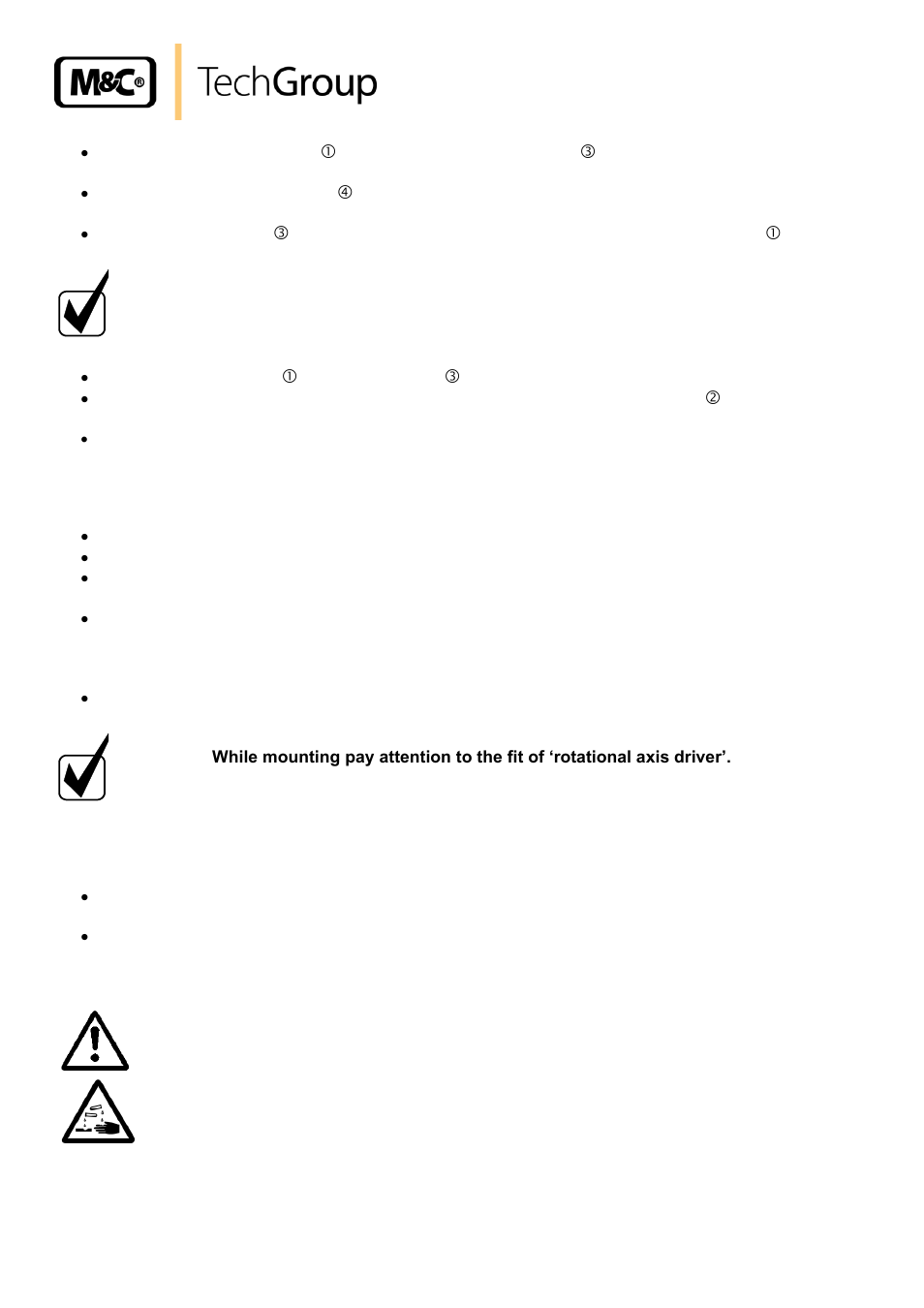 Change of contact pulleys and springs, Cleaning the pump head | M&C TechGroup VC-2-SL Operator's manual User Manual | Page 16 / 18