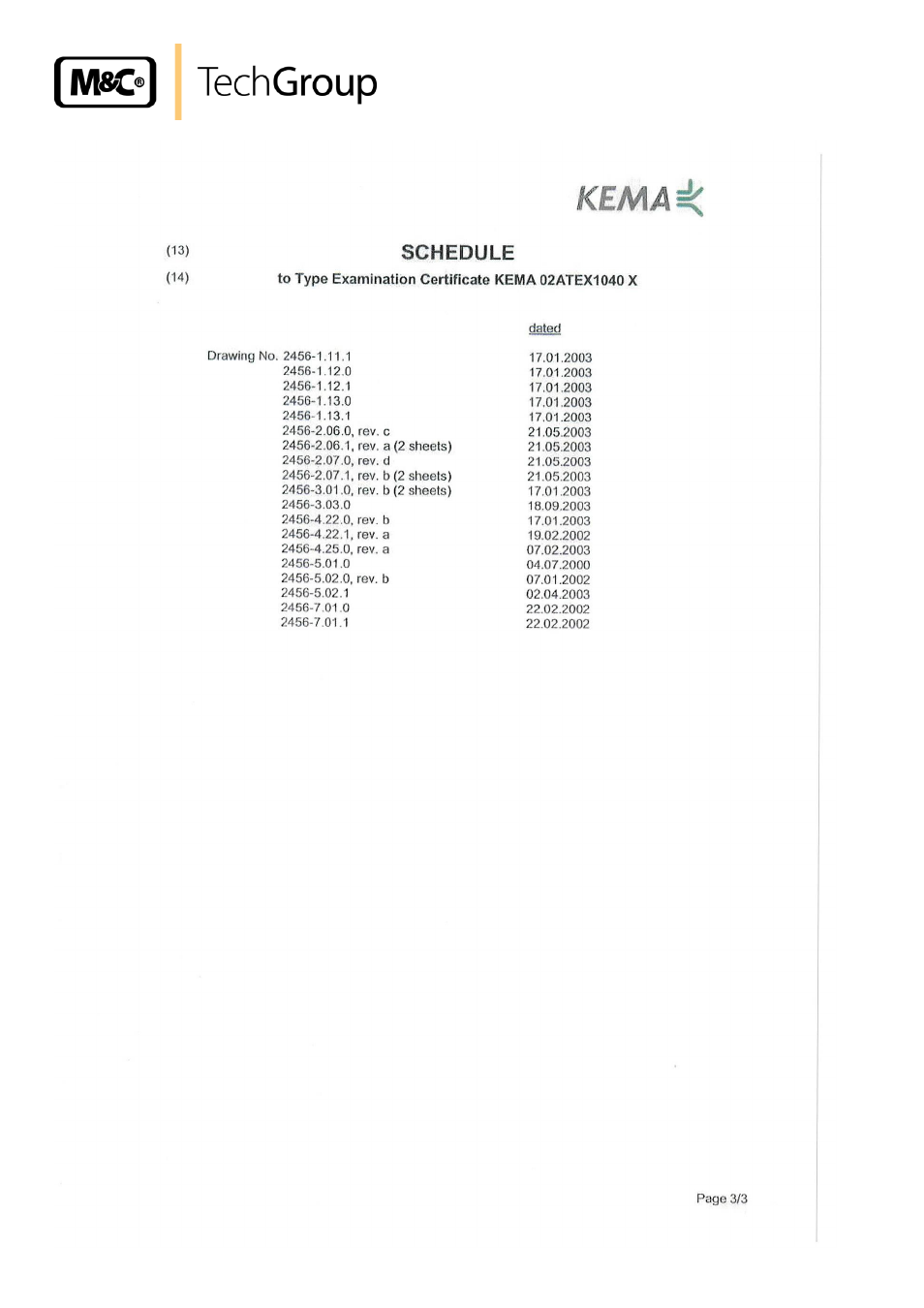 M&C TechGroup ECM-ExII Operator's manual User Manual | Page 28 / 39