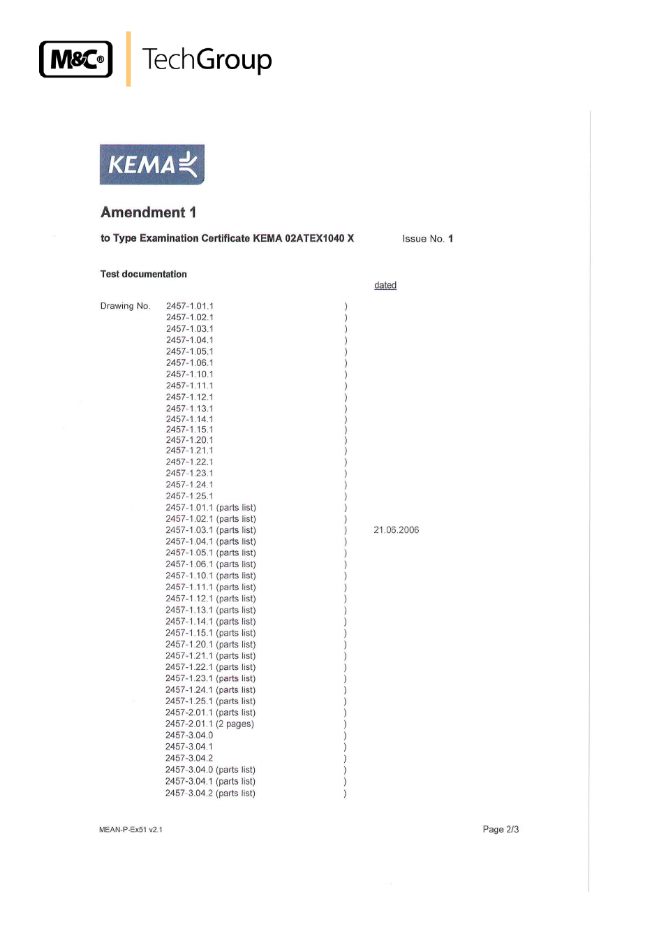 M&C TechGroup ECM-ExII Operator's manual User Manual | Page 30 / 39