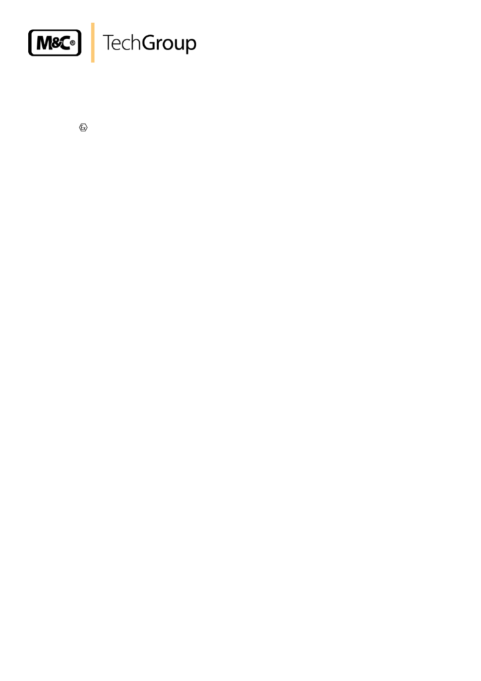 Warranty | M&C TechGroup ECM-ExII Operator's manual User Manual | Page 6 / 39