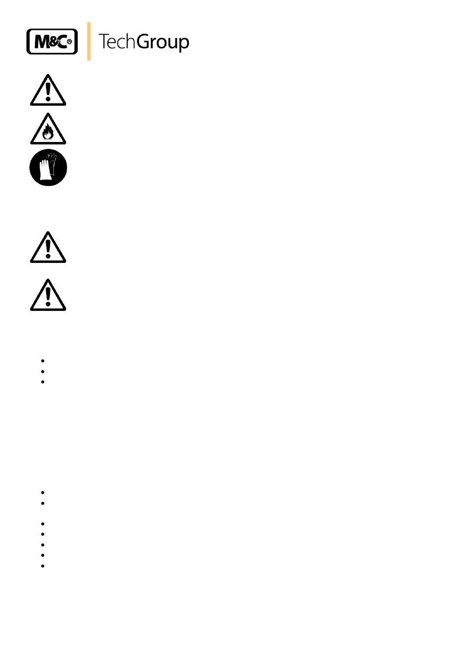 The external particle-condensate-filter, Drain of the condensate, Change of the filter cartridge | M&C TechGroup BA-C Operator's manual User Manual | Page 14 / 16