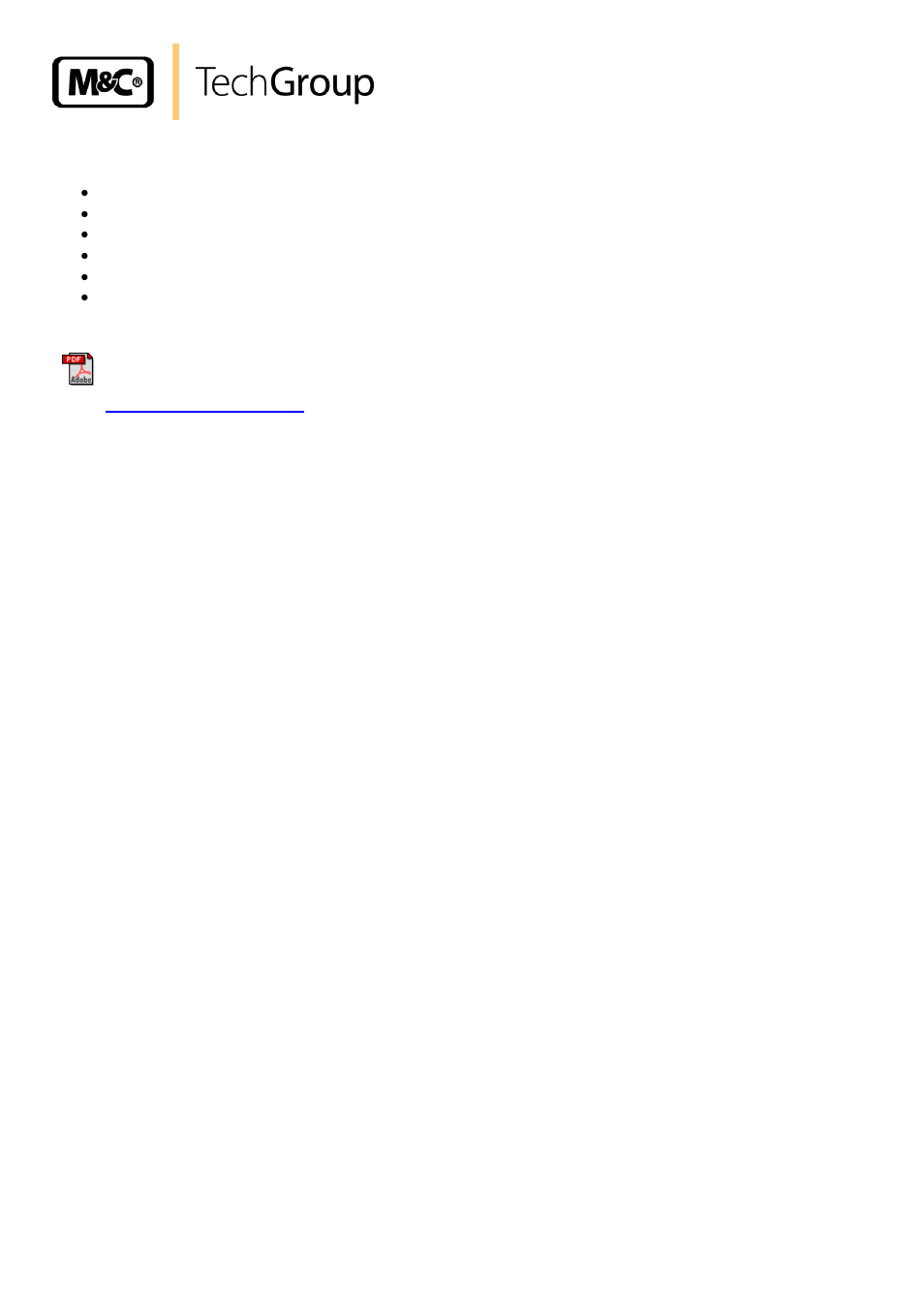 Appendix | M&C TechGroup MV3_2-H Series Operator's manual User Manual | Page 12 / 18