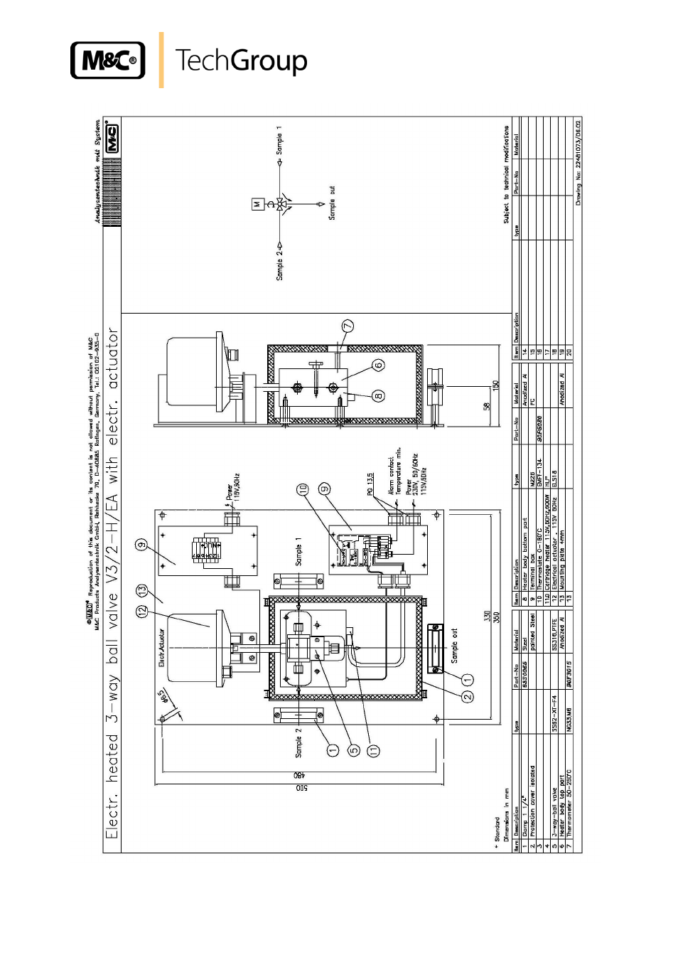 Figure 5 | M&C TechGroup MV3_2-H Series Operator's manual User Manual | Page 17 / 18