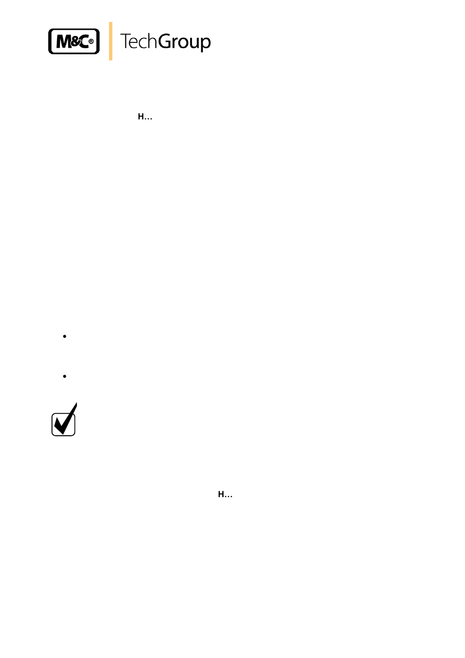 Applications, Description, Receipt of goods and storage | Preparation and installation | M&C TechGroup MV3_2-H Series Operator's manual User Manual | Page 9 / 18