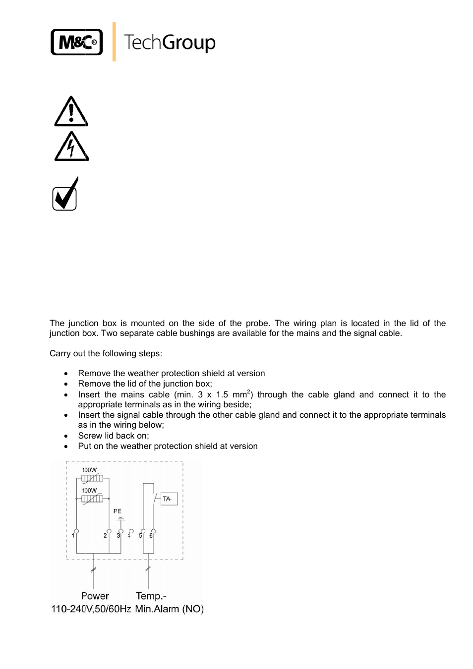 M&C TechGroup SP210-H_W Operator's manual User Manual | Page 13 / 16