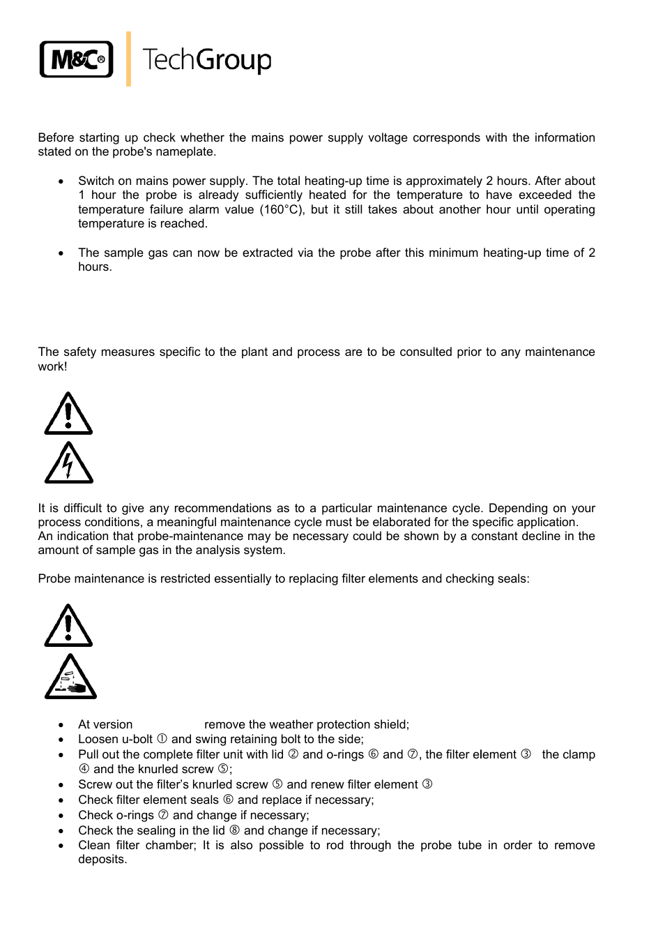 M&C TechGroup SP210-H_W Operator's manual User Manual | Page 14 / 16