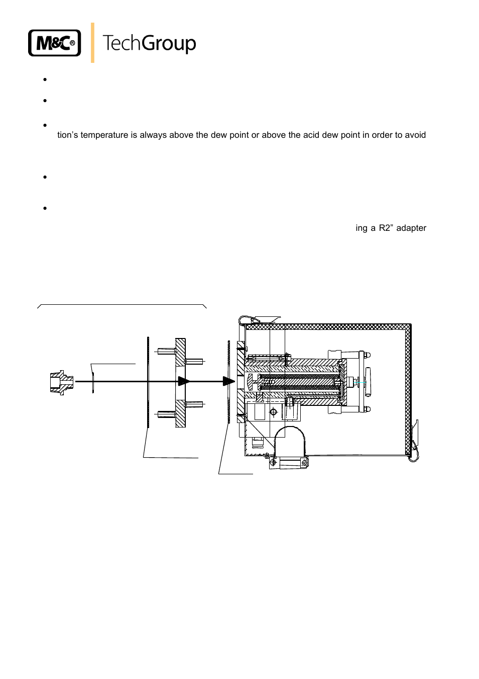 Mounting, Figure 2, Mounting possibilities | M&C TechGroup SP2000-H320_S2 Operator's manual User Manual | Page 12 / 39
