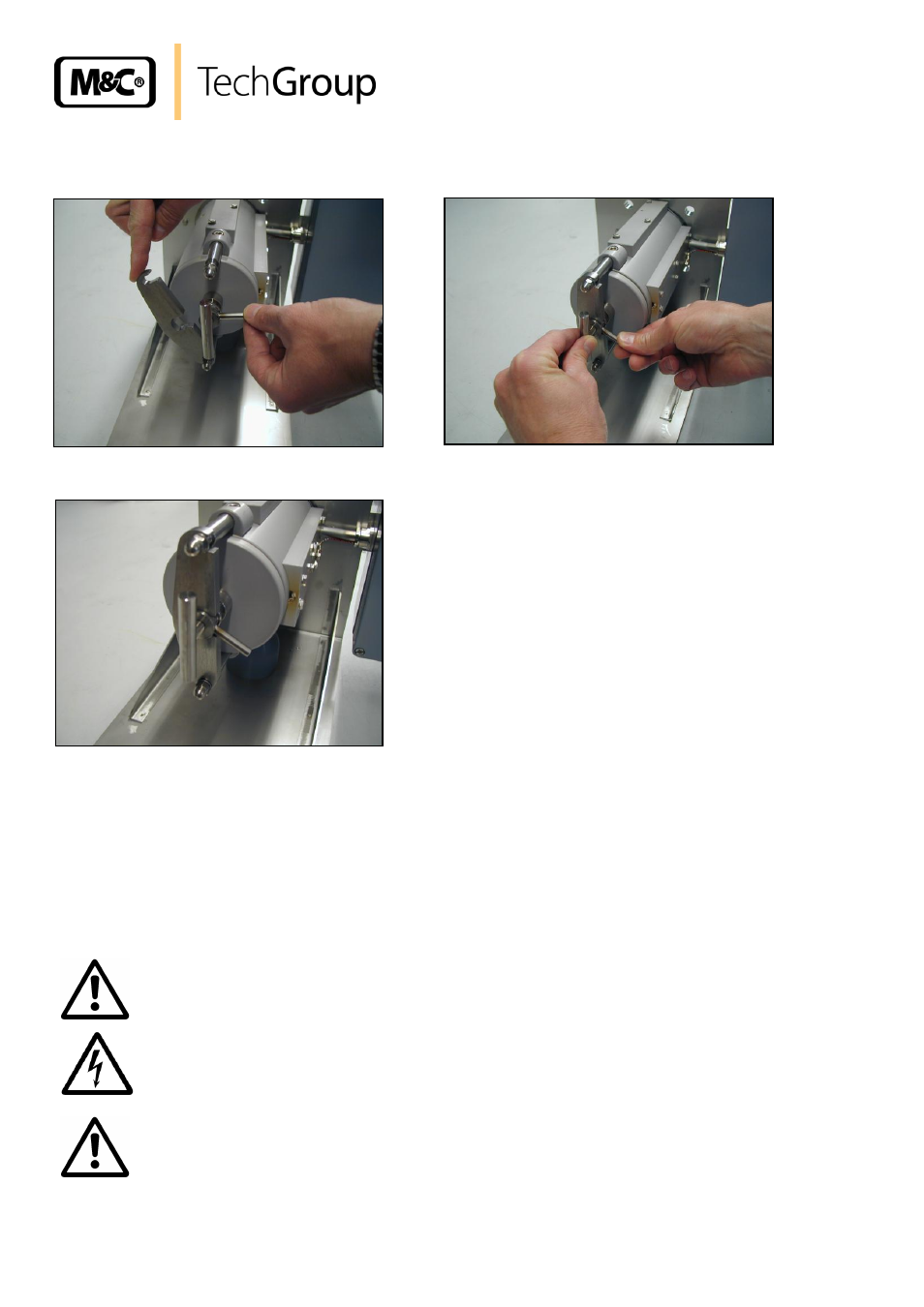 Electrical connections, Figure 4, Removing the new filter housing lid | M&C TechGroup SP2200-H_C_I_BB_F Operator's manual User Manual | Page 16 / 29