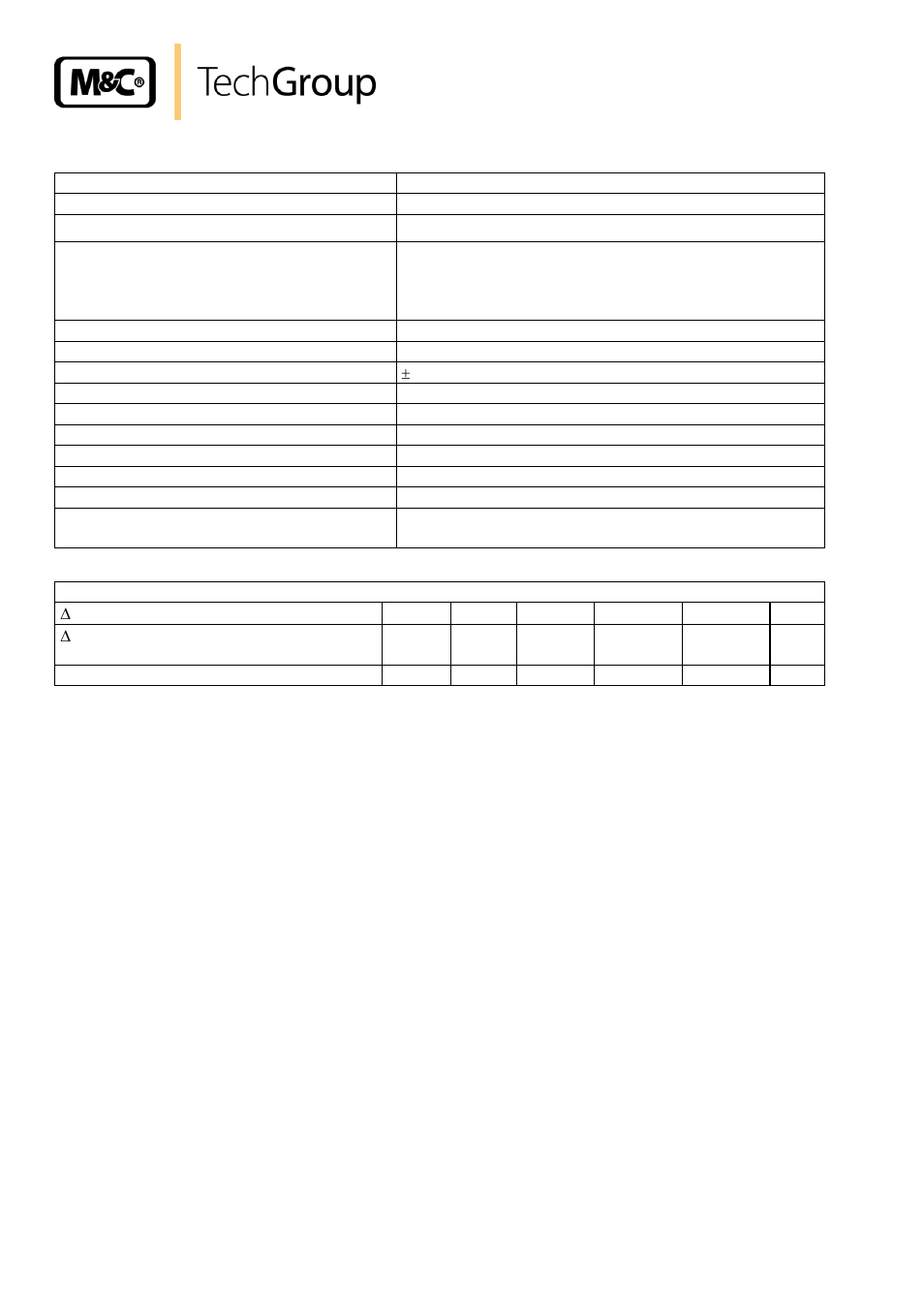 Technical data, Applications | M&C TechGroup SP2200-H_C_I_BB_F Operator's manual User Manual | Page 8 / 29