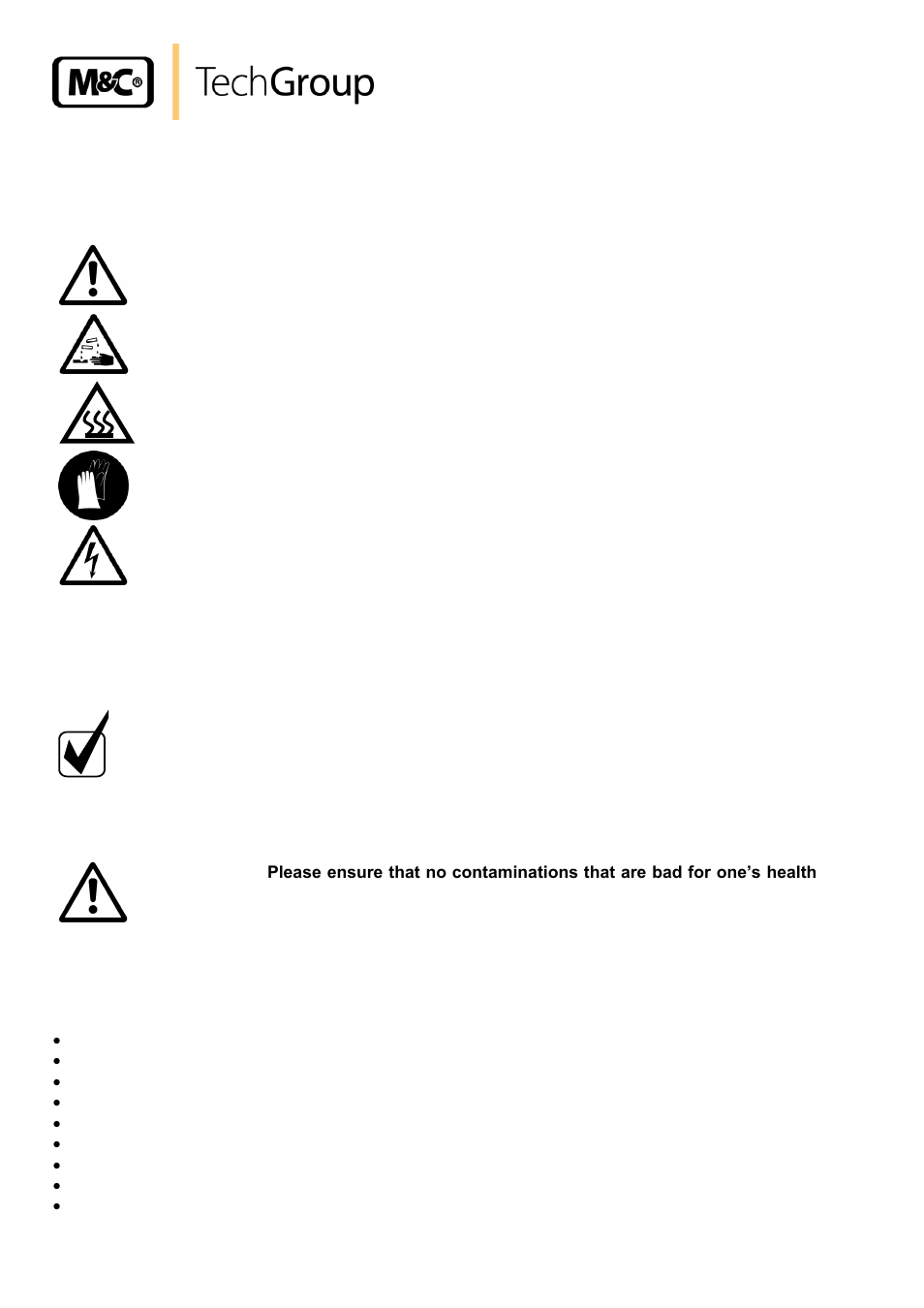 Maintenance and repair, Change of the filter element and the sealings | M&C TechGroup SP2600-H_C_I_BB_F_0,1GF190 Operator's manual User Manual | Page 18 / 19