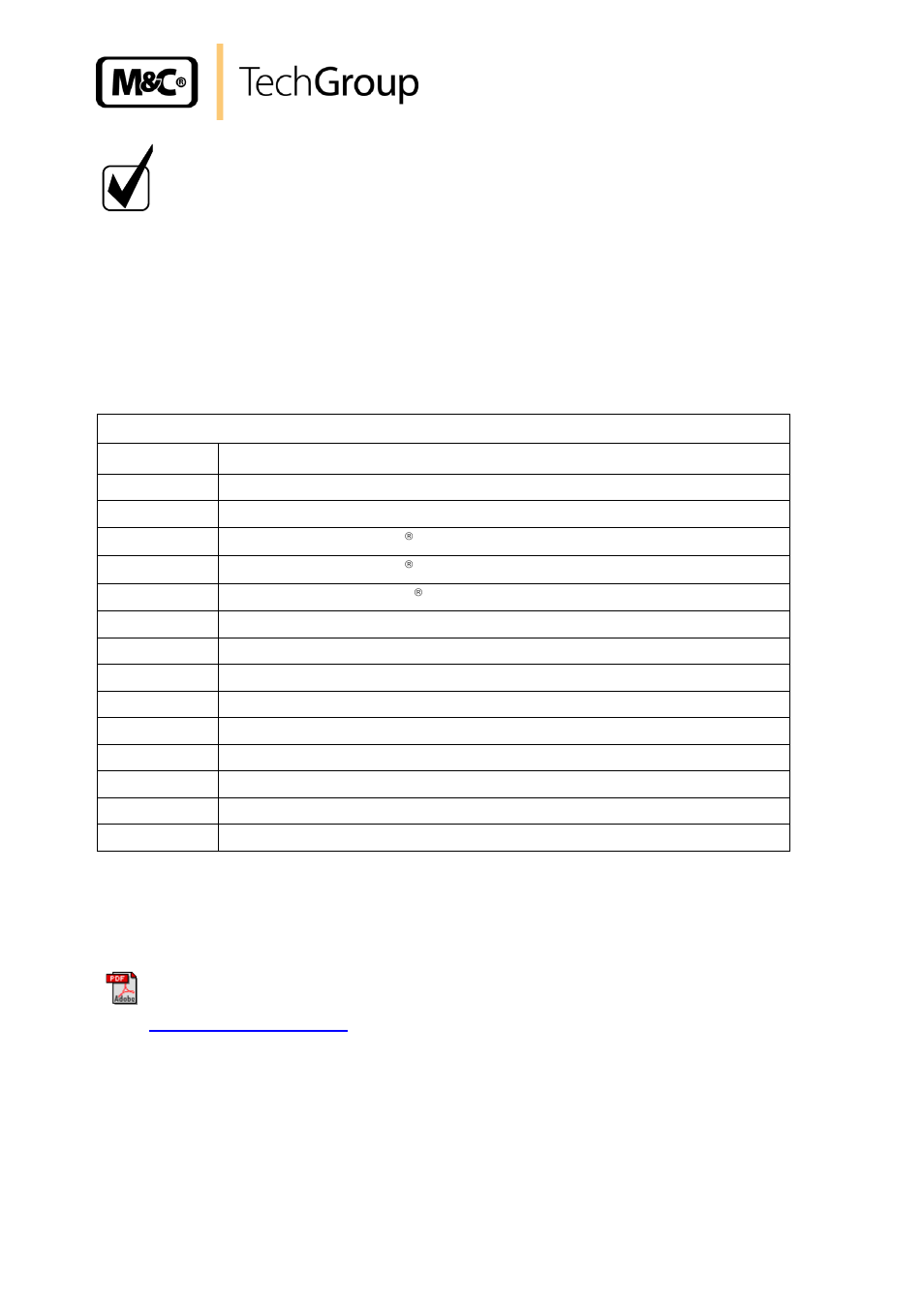 Spare parts list, Annex | M&C TechGroup SP2600-H_C_I_BB_F_0,1GF190 Operator's manual User Manual | Page 19 / 19