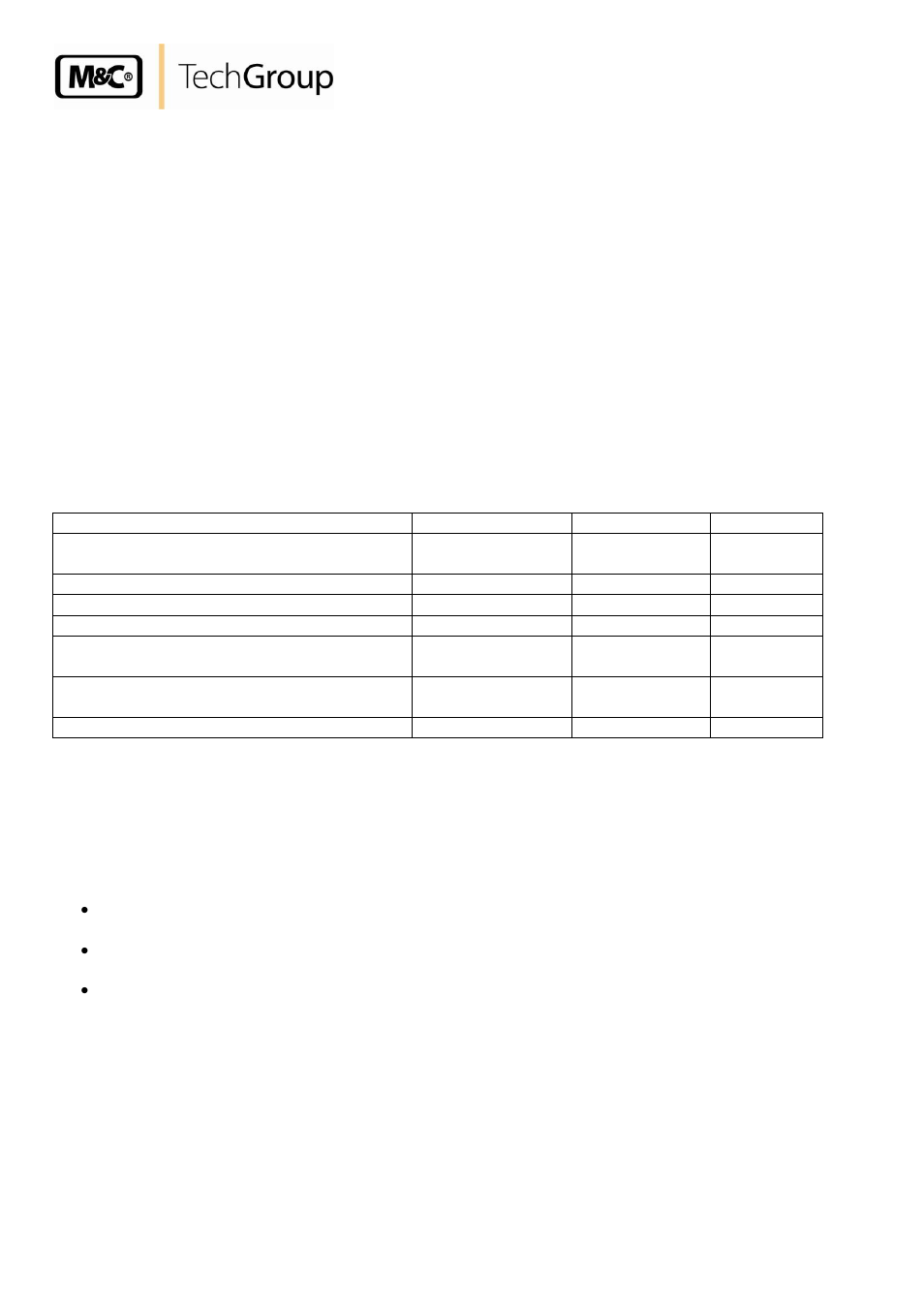 Preparation for installation, Mounting | M&C TechGroup SP35-H... Operator's manual User Manual | Page 10 / 13
