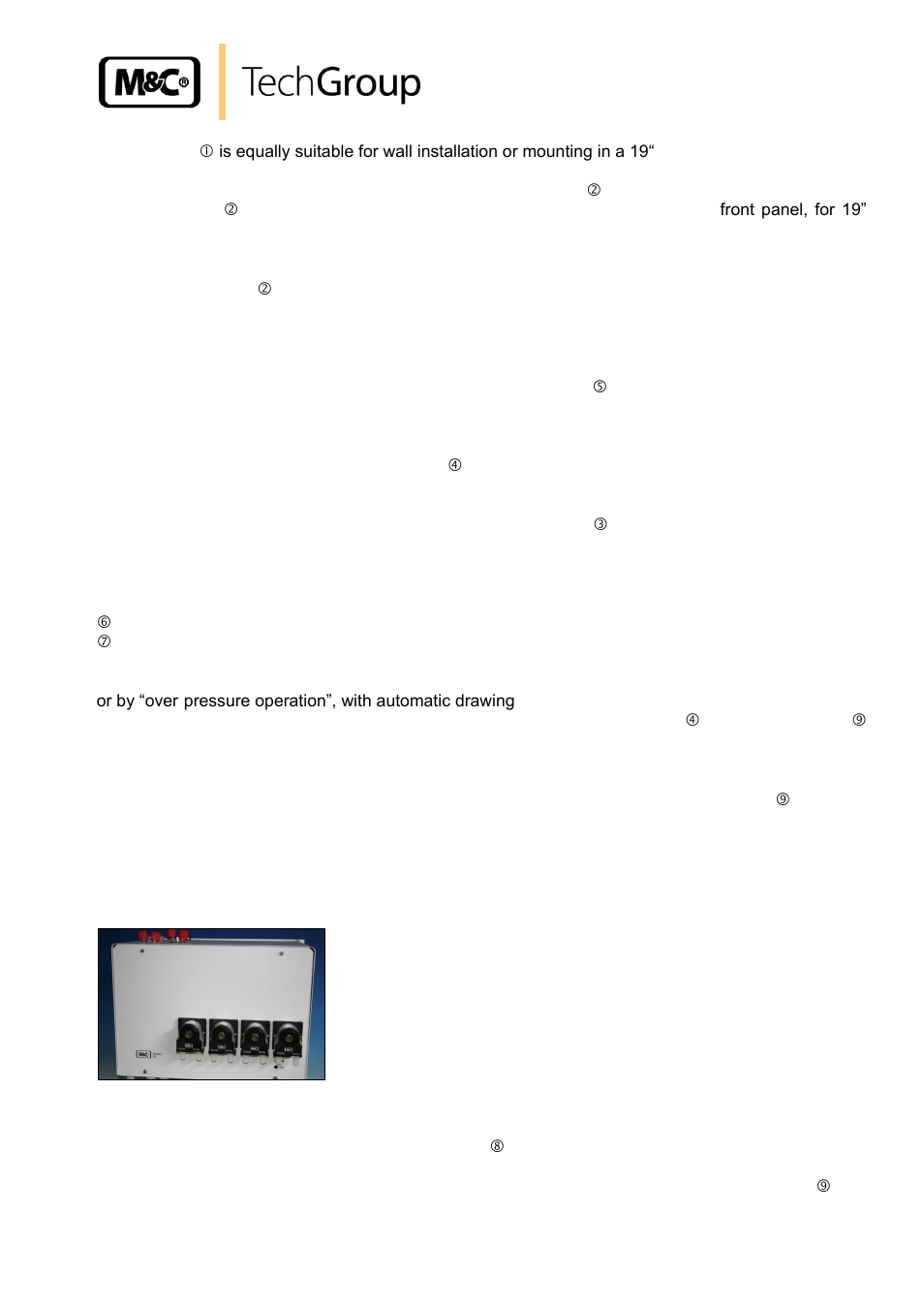 Figure 3 | M&C TechGroup ECS Operator's manual User Manual | Page 11 / 37