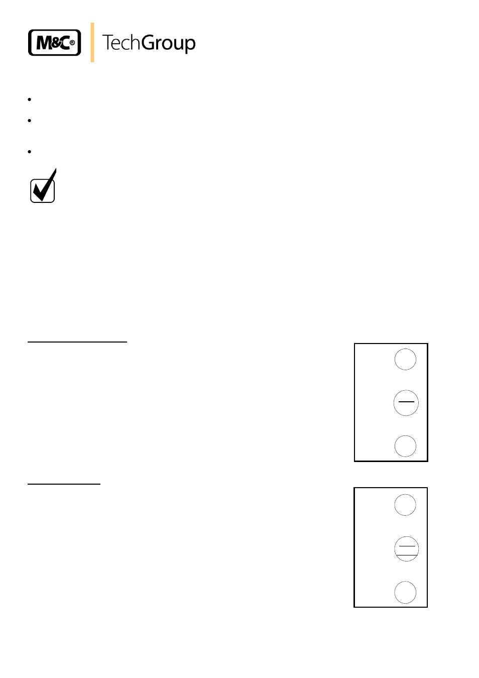 Function sequence and led function display, C > on °c | M&C TechGroup ECS Operator's manual User Manual | Page 18 / 37
