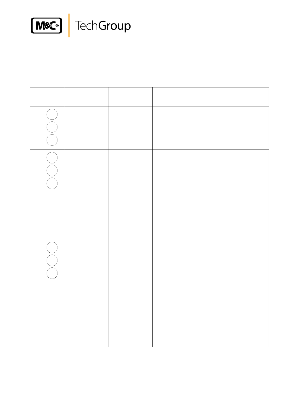 Trouble shooting, 17 trouble shooting | M&C TechGroup ECS Operator's manual User Manual | Page 23 / 37