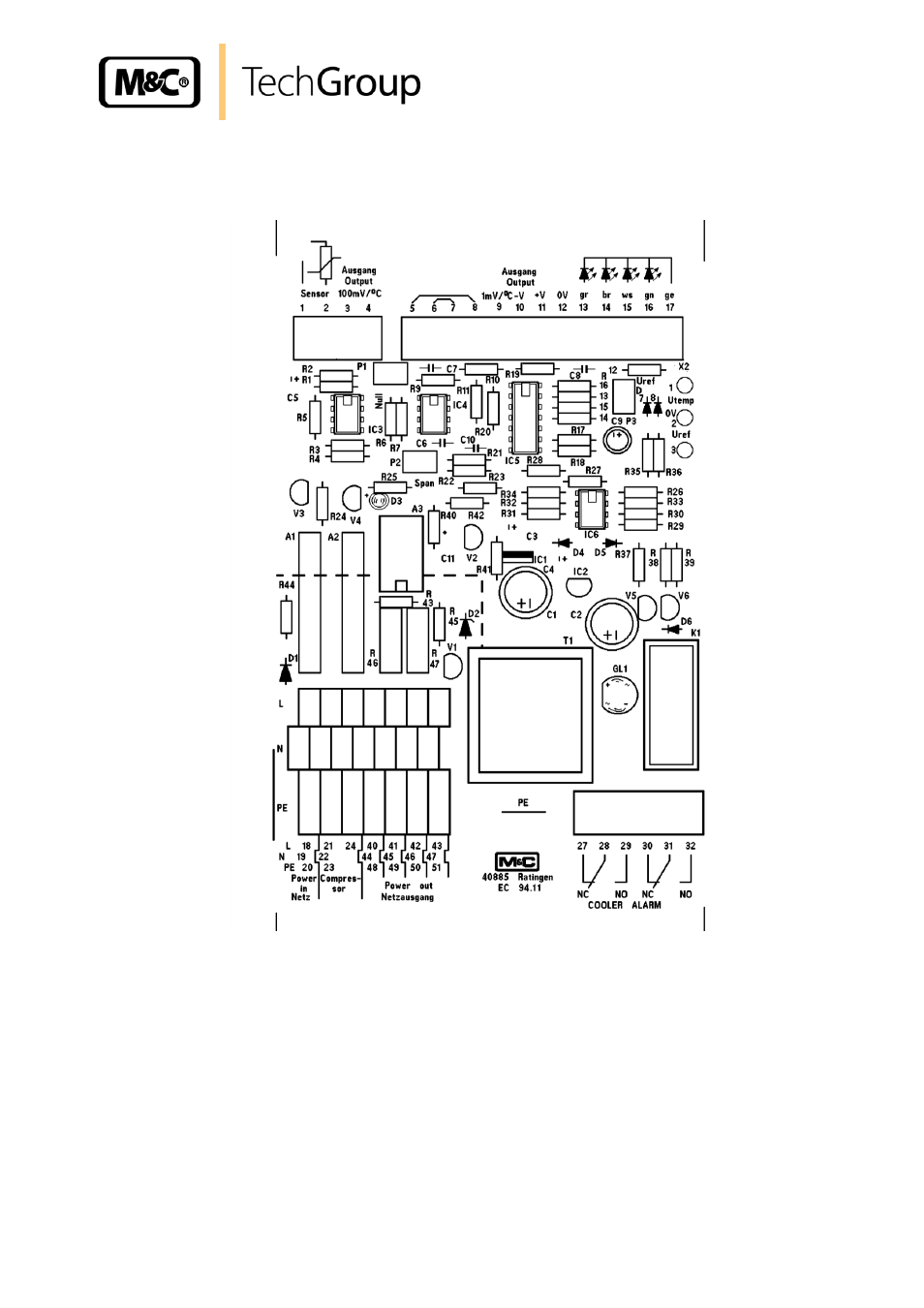 Ec automatic control board, Figure 9 | M&C TechGroup ECS Operator's manual User Manual | Page 25 / 37
