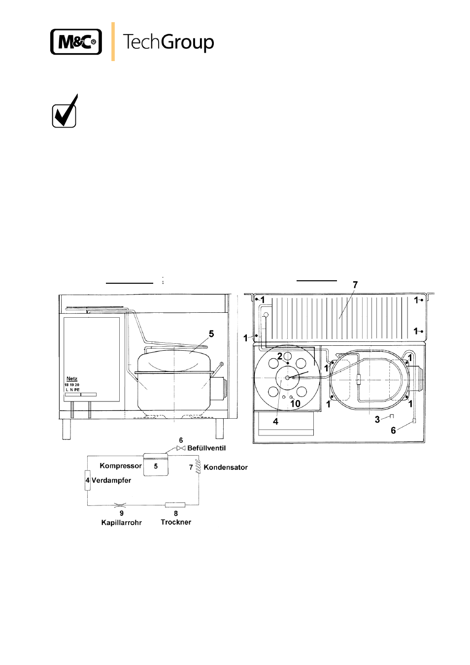 Changing the cooler aggregate, Figure 13, Ec cooler aggregate | M&C TechGroup ECS Operator's manual User Manual | Page 29 / 37