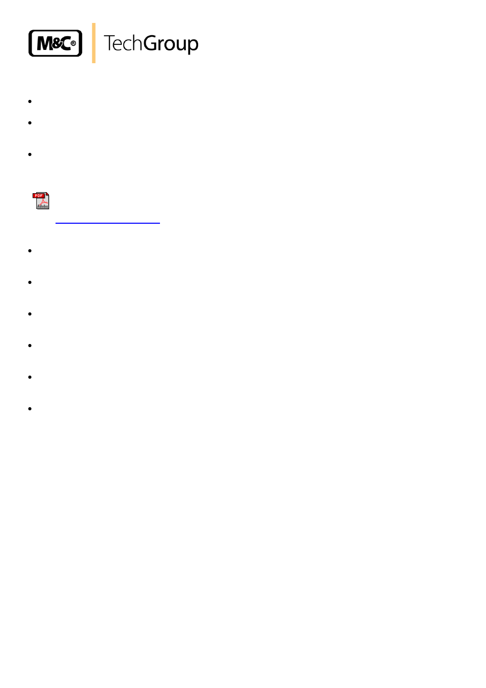 Appendix | M&C TechGroup ECS Operator's manual User Manual | Page 34 / 37